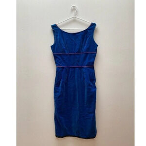 Vintage - 1950s Velvet Wiggle Dress by Teena Paige